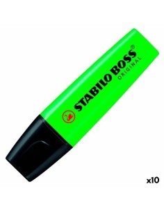 Textmarker Stabilo Boss grün Schwarz/Grün 10 Stücke (10 Stück) (1 Stück) von Stabilo, Textmarker - Ref: S8422790, Preis: €15....