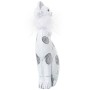 Figura Decorativa Alexandra House Living Branco Acrílico Plástico Melamina Gato 12 x 6 x 26 cm de Alexandra House Living, Col...