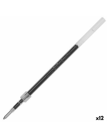 Recambio para bolígrafo Uni-Ball Jetstream Premier SXR-10 1 mm Negro (12 Unidades) | Tienda24 Tienda24.eu