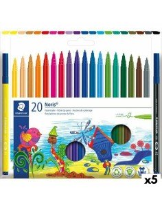 Rotulador Staedtler Pigment liner Negro Multicolor (10 Unidades) | Tienda24 Tienda24.eu