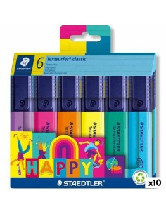 Highlighter Stabilo 275/55 Lavendar 10 Pieces | Tienda24 Tienda24.eu