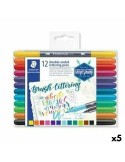 Ensemble de Marqueurs Staedtler Lettering Double pointe (5 Unités) | Tienda24 Tienda24.eu