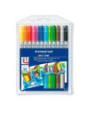 Set de Rotuladores Staedtler Noris Club Doble punta Multicolor (10 Unidades) | Tienda24 Tienda24.eu