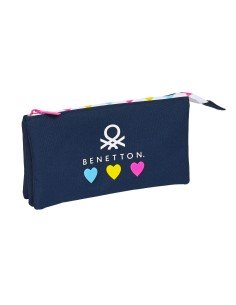 Portaoggetti Triplo Benetton Love 22 x 3 x 12 cm da Benetton, Porta penne - Ref: S8423692, Precio: €15.23, Descuento: %