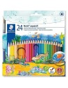 Watercolour Pencils Staedtler Noris Multicolour (5 Units) | Tienda24 Tienda24.eu