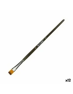 Paintbrush Milan Serie 321 Nº12 Flat (12 Units) by Milan, Paintbrushes - Ref: S8423927, Price: 16,83 €, Discount: %