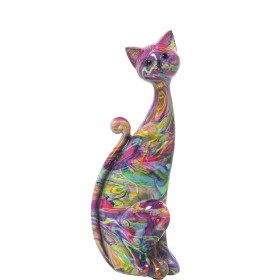 Deko-Figur Alexandra House Living Acryl Kunststoff Melamine Katze von Alexandra House Living, Sammlerstücke - Ref: D1623091, ...