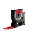 Laminated Tape for Labelling Machines Dymo D1 45807 LabelManager™ Black Red (5 Units) | Tienda24 Tienda24.eu