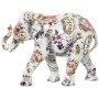 Figura Decorativa Alexandra House Living Multicolor Plástico Elefante 11 x 18 x 24 cm de Alexandra House Living, Colecionávei...