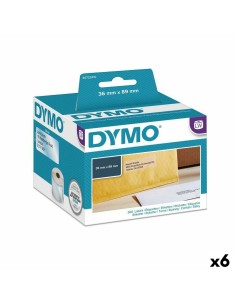 Fita Magnética Dymo S0721620 Preto/Amarelo | Tienda24 Tienda24.eu