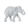 Figura Decorativa Alexandra House Living Blanco Plástico Elefante 10 x 18 x 24 cm de Alexandra House Living, Coleccionables -...