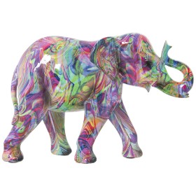 Deko-Figur Alexandra House Living Bunt Kunststoff Elefant Farbe 13 x 21 x 29 cm von Alexandra House Living, Sammlerstücke - R...