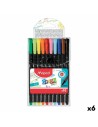 Ensemble de Marqueurs Maped Graph´Peps Multicouleur 10 Pièces (6 Unités) | Tienda24 Tienda24.eu