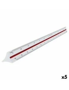 Regla Maped Blanco 30 cm (5 Unidades) de Maped, Reglas y escuadras - Ref: S8424906, Precio: €26.08, Descuento: %