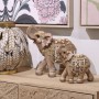 Deko-Figur Alexandra House Living Grau Gold Kunststoff Elefant 13 x 25 x 26 cm von Alexandra House Living, Sammlerstücke - Re...