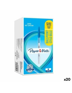 Caneta Bic Cristal Original Preto 0,32 mm (50 Unidades) | Tienda24 Tienda24.eu