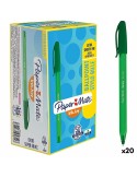 Bolígrafo Paper Mate Inkjoy 50 Piezas Verde 1 mm (20 Unidades) | Tienda24 Tienda24.eu