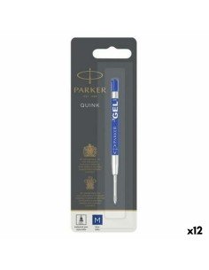 Refill for ballpoint pen Parker Quink Flow Blue (12 Units) by Parker, Pen Refills - Ref: S8425056, Price: 53,01 €, Discount: %