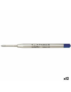 Recambio para bolígrafo Parker Quink Flow Azul (12 Unidades) | Tienda24 Tienda24.eu