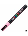 Marker POSCA PC-3M Light Pink (6 Units) | Tienda24 Tienda24.eu