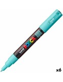 Marcador POSCA PC-1M Verde/Azul (6 Unidades) | Tienda24 Tienda24.eu