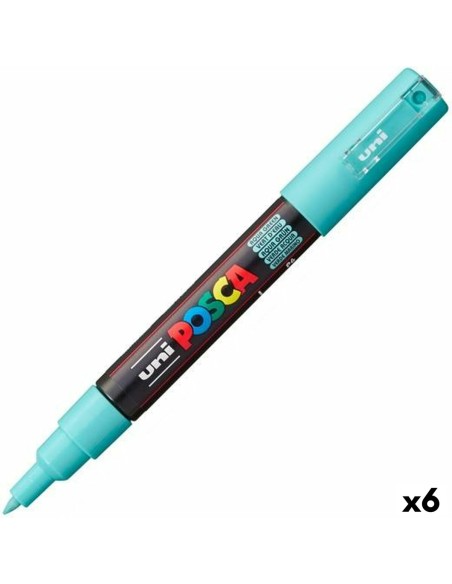 Marker POSCA PC-1M Green/Blue (6 Units) | Tienda24 Tienda24.eu