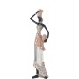 Figurine Décorative Alexandra House Living Blanc Doré Plastique Africaine 10 x 14 x 39 cm de Alexandra House Living, Pièces d...