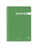 Notebook Pacsa Plastipac Light Green Din A4 5 Pieces 80 Sheets | Tienda24 Tienda24.eu