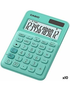 Calcolatrice Casio MS-20UC Verde 2,3 x 10,5 x 14,95 cm (10 Unità) da Casio, Semplici - Ref: S8425374, Precio: 106,89 €, Descu...