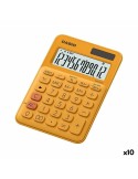 Calculatrice Casio MS-20UC 2,3 x 10,5 x 14,95 cm Orange (10 Unités) | Tienda24 Tienda24.eu