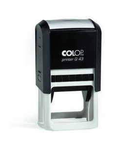 Stamp Colop Printer Q 43 Black 45 x 45 mm by Colop, Stamps and stamping materials - Ref: S8425405, Price: €21.33, Discount: %