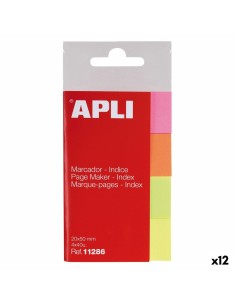 Set of Sticky Notes Post-it Index Multicolour 40 Sheets 15,8 x 38 mm (6 Units) | Tienda24 Tienda24.eu