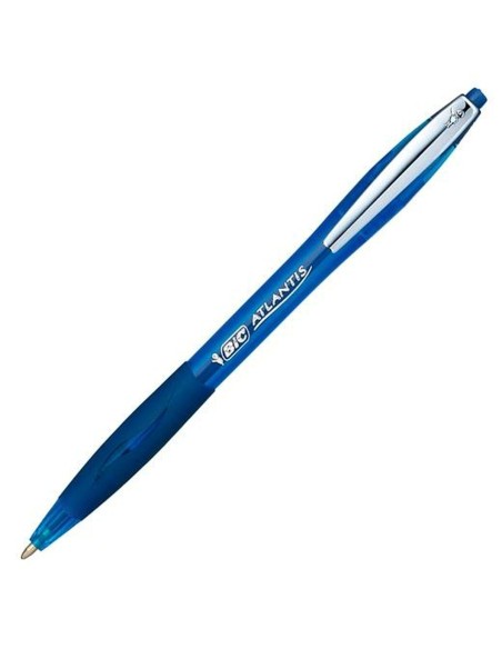 Penna Bic Atlantis Soft 12 Unità Azzurro 1 mm da Bic, Penne a scatto - Ref: S8425839, Precio: 13,62 €, Descuento: %