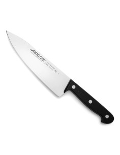 Cuchillo de Cocina Arcos Universal 17,5 cm Negro Acero Inoxidable Polioximetileno de Arcos, Cuchillos de cocinero - Ref: S842...