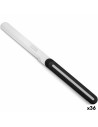 Cuchillo de Untar Arcos Negro Blanco 10 cm Acero Inoxidable (36 Unidades) | Tienda24 Tienda24.eu