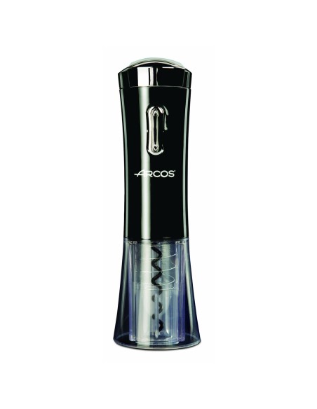 Electric Corkscrew Arcos Black Stainless steel ABS 2,7 x 19,5 x 9 cm | Tienda24 Tienda24.eu