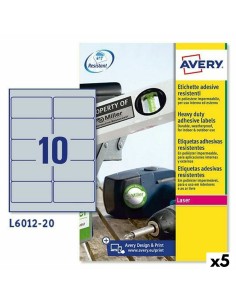 Drucker-Etiketten Avery L4610 Weiß 25 Bettlaken 199,6 x 289,1 mm (5 Stück) | Tienda24 Tienda24.eu