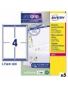 Etiquetas para Impresora Avery L7169 Blanco 100 Hojas 99,1 x 139 mm (5 Unidades) | Tienda24 Tienda24.eu