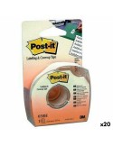 Cinta Adhesiva Post-it 658H Blanco 25,4 mm x 17,7 m (12 Unidades) | Tienda24 Tienda24.eu