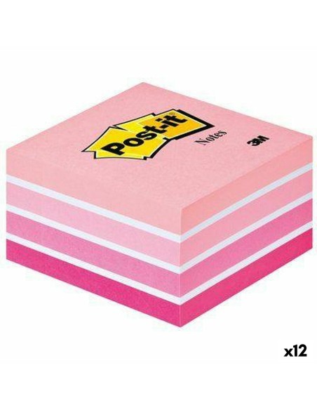 Bloc de Notes Post-it 76 x 76 mm Rose 450 Volets (12 Unités) | Tienda24 Tienda24.eu