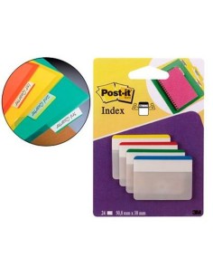 Notas Adesivas Post-it Index 50,8 x 38 mm Multicolor (6 Unidades) de Post-it, Índices adesivos - Ref: S8426227, Precio: €23.3...