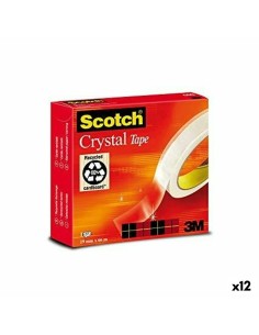 Fita Adesiva Scotch Magic 19 mm x 66 m (12 Unidades) | Tienda24 Tienda24.eu