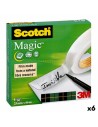 Fita Adesiva Scotch Magic 810 Transparente 25 mm x 66 m (9 Unidades) | Tienda24 Tienda24.eu