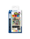 Set of Felt Tip Pens Staedtler Lumocolor 349 6 Pieces Multicolour | Tienda24 Tienda24.eu