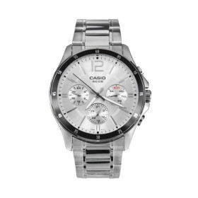 Montre Homme Casio ENTICER GENT Gris Argenté (Ø 35 mm) (Ø 43,5 mm) de Casio, Montres bracelet - Réf : S7268254, Prix : 100,51...