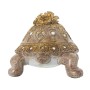 Figura Decorativa Alexandra House Living Castanho Dourado Plástico Tartaruga 15 x 15 x 21 cm de Alexandra House Living, Colec...