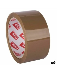 Nastro Adesivo Apli Marrone 48 mm x 66 m (6 Unità) da Apli, Nastri adesivi - Ref: S8426804, Precio: €21.99, Descuento: %