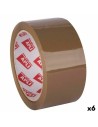 Fita Adesiva Apli Castanho 48 mm x 66 m (6 Unidades) | Tienda24 Tienda24.eu