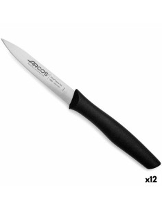 Coltello Spelucchino Arcos Nova Nero Acciaio inossidabile polipropilene 10 cm (12 Unità) da Arcos, Coltelli per sbucciare - R...