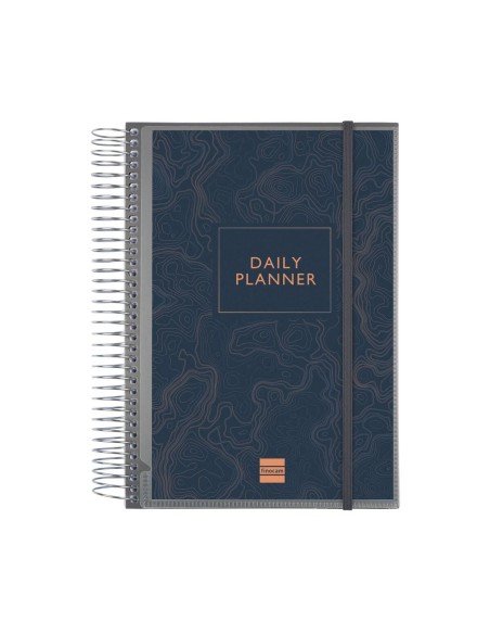 Agenda Finocam Bleu foncé 15,5 x 21,2 cm | Tienda24 Tienda24.eu